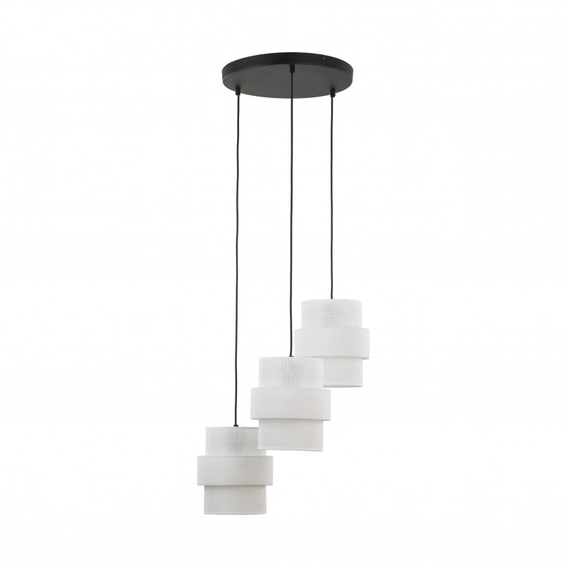 Lampa wisząca Calisto White III | TK Lighting - 3 punkty
