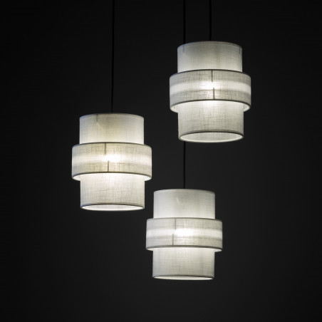Lampa wisząca Calisto White III | TK Lighting - 3 punkty