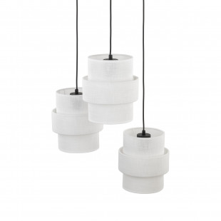 Lampa wisząca Calisto White III | TK Lighting - 3 punkty