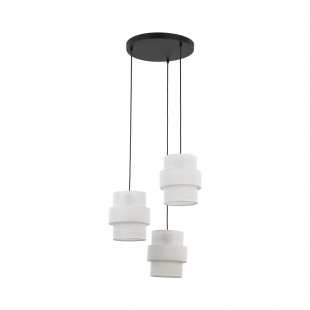 Lampa wisząca Calisto White III | TK Lighting - 3 punkty