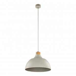 Lampa wisząca beżowa z drewna Cap TK Lighting | Skandynawski design