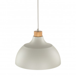 Lampa wisząca beżowa z drewna Cap TK Lighting | Skandynawski design