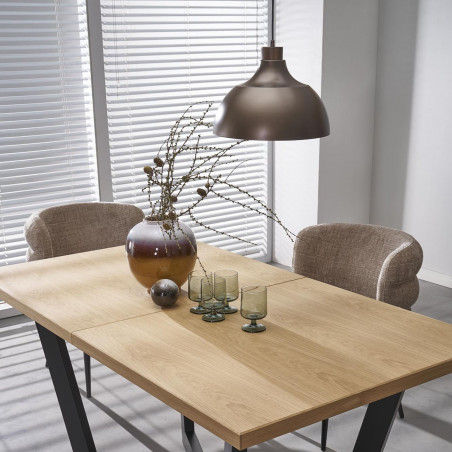 Lampa wisząca drewno Cap | Brązowa TK Lighting - Skandynawski Design