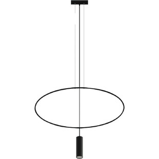 Lampa wisząca Holar czarna Thoro | Minimalistyczny design