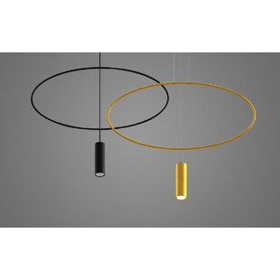 Lampa wisząca Holar czarna Thoro | Minimalistyczny design