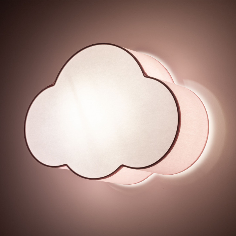 Plafon dziecięcy Cloud różowy TK Lighting | Tk Lighting