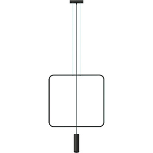 Lampa wisząca czarna Rana | Minimalistyczny design Thoro
