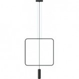 Lampa wisząca czarna Rana | Minimalistyczny design Thoro