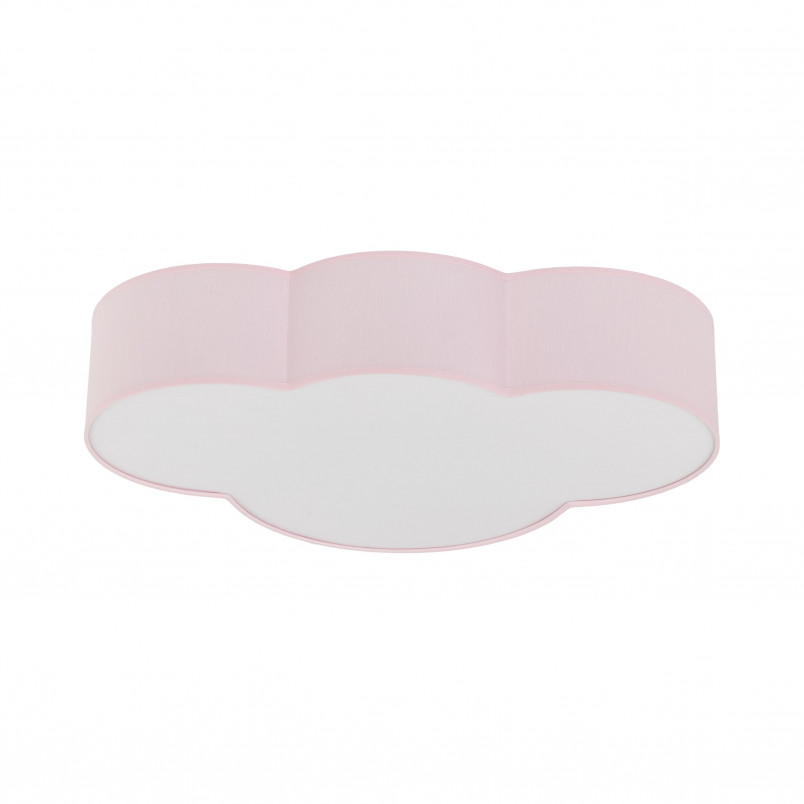 Plafon dziecięcy Cloud różowy TK Lighting | Światło z chmurką