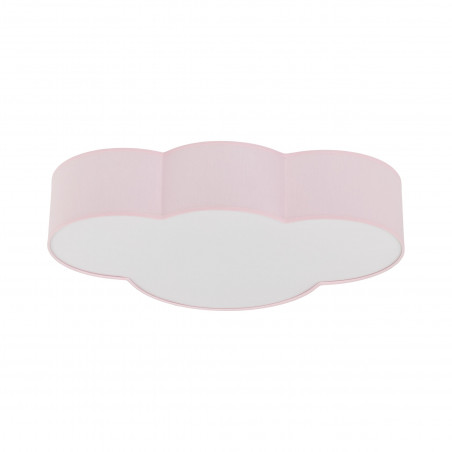 Plafon dziecięcy Cloud różowy TK Lighting | Światło z chmurką