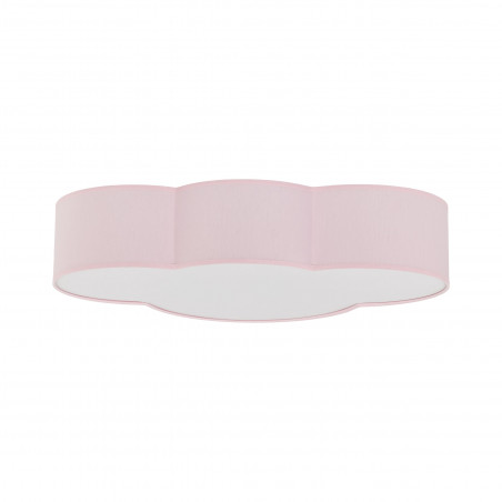 Plafon dziecięcy Cloud różowy TK Lighting | Światło z chmurką