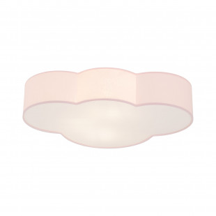 Plafon dziecięcy Cloud różowy TK Lighting | Światło z chmurką
