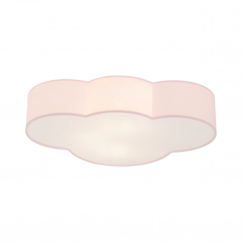 Plafon dziecięcy Cloud różowy TK Lighting | Światło z chmurką
