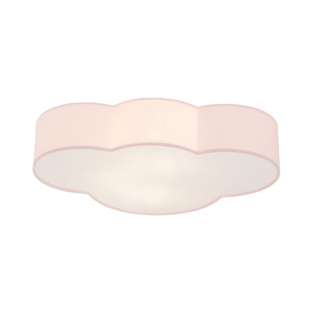 Plafon dziecięcy Cloud różowy TK Lighting | Światło z chmurką