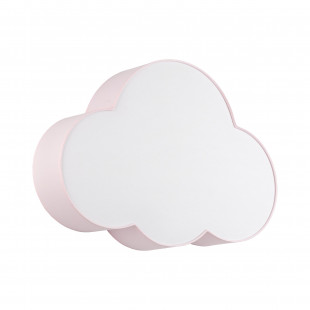 Plafon dziecięcy Cloud różowy TK Lighting | Światło z chmurką