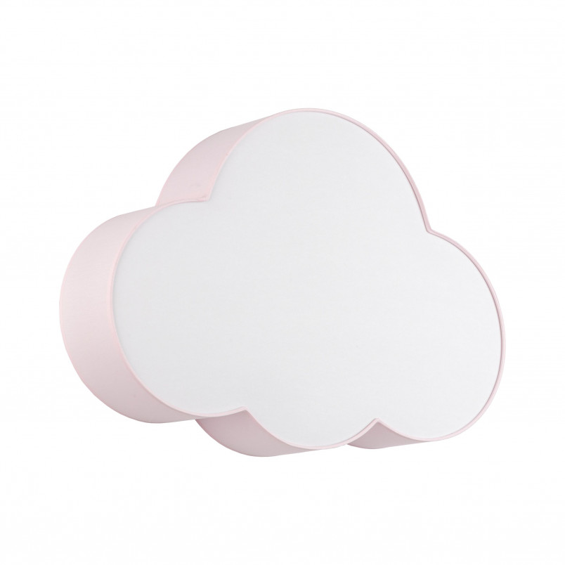 Plafon dziecięcy Cloud różowy TK Lighting | Światło z chmurką