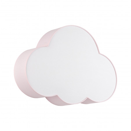 Plafon dziecięcy Cloud różowy TK Lighting | Światło z chmurką