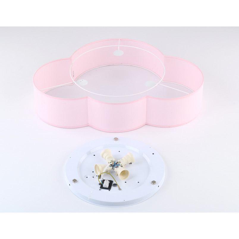 Plafon dziecięcy Cloud różowy TK Lighting | Światło z chmurką