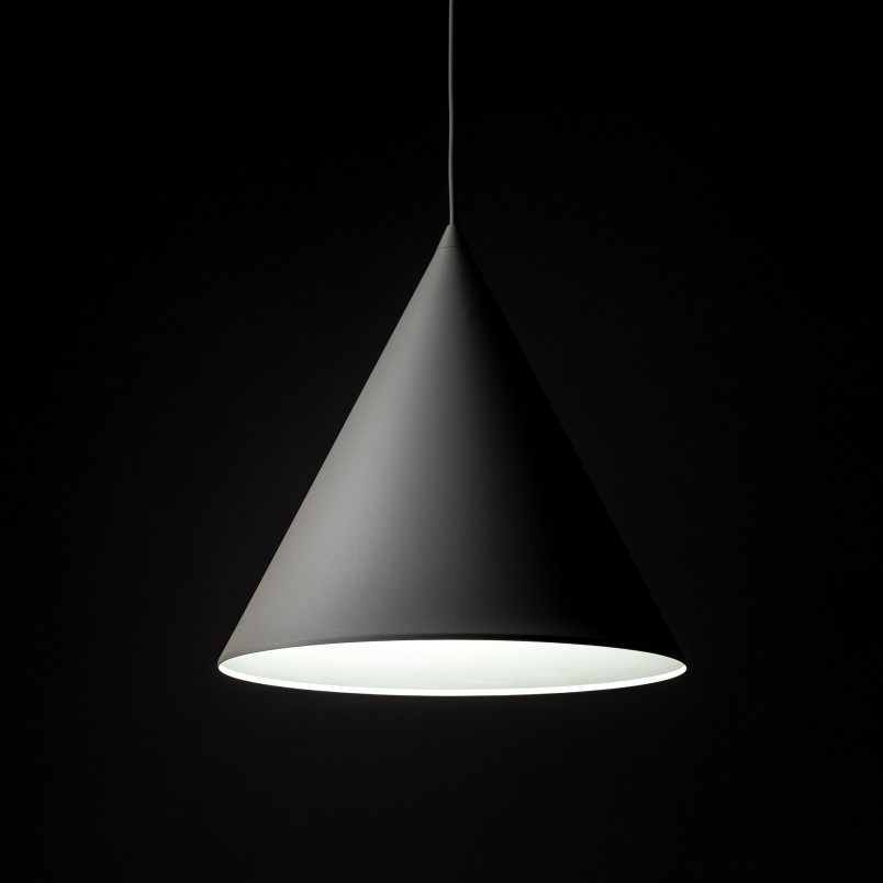 Lampa wisząca Cono Beige TK Lighting | Elegancki design