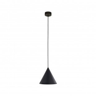 Lampa Wisząca Cono Black - TK Lighting | Loftowa, Czarna