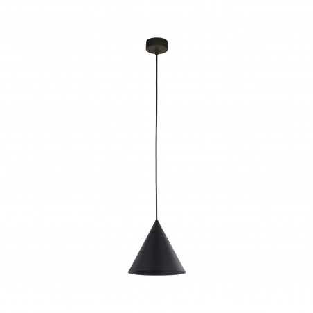 Lampa Wisząca Cono Black - TK Lighting | Loftowa, Czarna