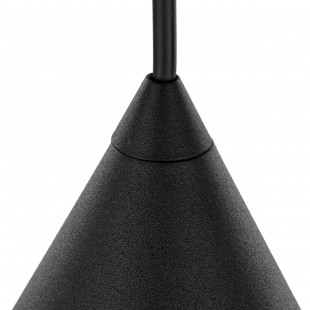 Lampa Wisząca Cono Black - TK Lighting | Loftowa, Czarna