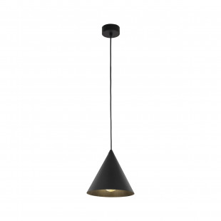 Lampa Wisząca Cono Black - TK Lighting | Loftowa, Czarna