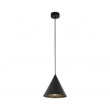 Lampa Wisząca Cono Black - TK Lighting | Loftowa, Czarna