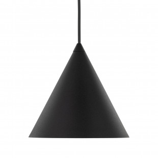 Lampa Wisząca Cono Black - TK Lighting | Loftowa, Czarna