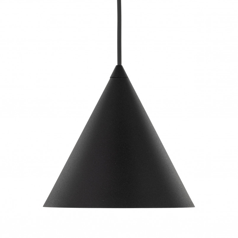 Lampa Wisząca Cono Black - TK Lighting | Loftowa, Czarna