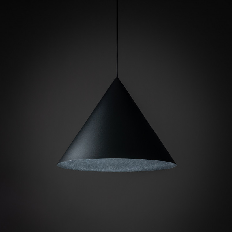 Lampa wisząca Cono Black TK Lighting | Loftowa, metalowa, E27