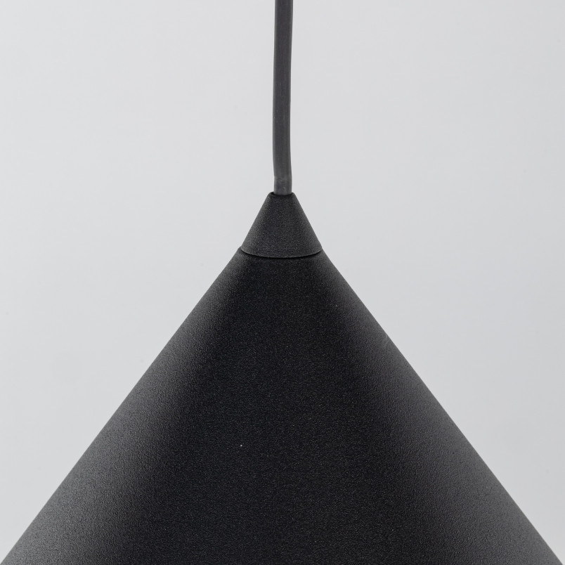 Lampa wisząca Cono Black TK Lighting | Loftowa, metalowa, E27