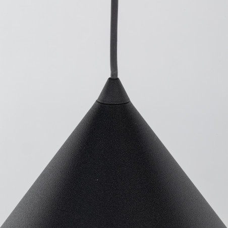 Lampa wisząca Cono Black TK Lighting | Loftowa, metalowa, E27