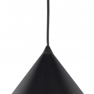 Lampa wisząca Cono Black TK Lighting | Loftowa, metalowa, E27