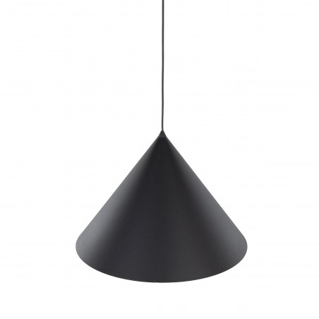 Lampa wisząca Cono Black TK Lighting | Loftowa, metalowa, E27