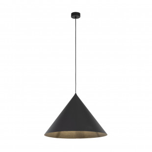 Lampa wisząca Cono Black TK Lighting | Loftowa, metalowa, E27