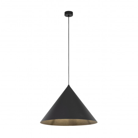 Lampa wisząca Cono Black TK Lighting | Loftowa, metalowa, E27