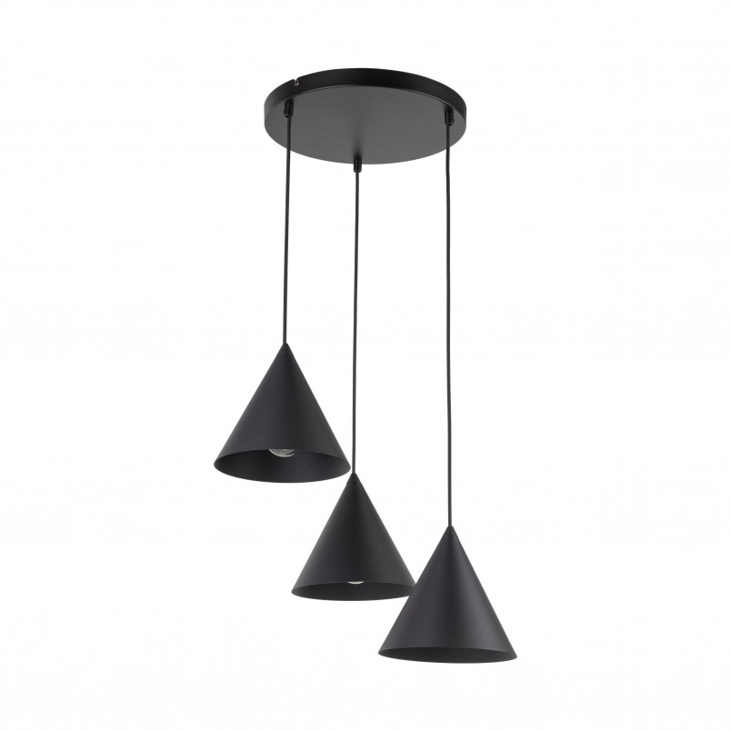 Lampa Wisząca Cono Black | TK Lighting - Loftowa Elegancja
