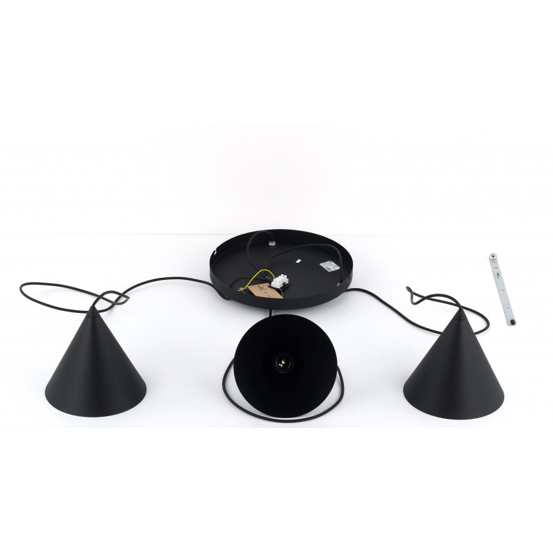 Lampa Wisząca Cono Black | TK Lighting - Loftowa Elegancja