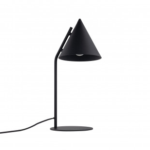 Lampa Cono Black TK Lighting | Lampa stołowa loft czarna