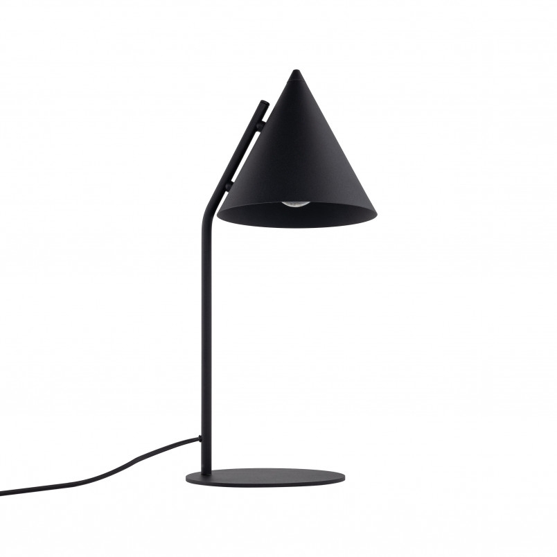 Lampa Cono Black TK Lighting | Lampa stołowa loft czarna