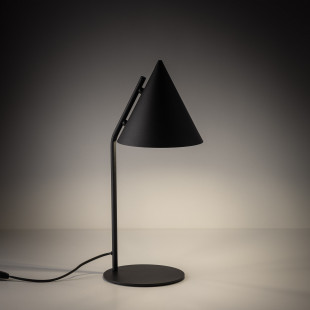 Lampa Cono Black TK Lighting | Lampa stołowa loft czarna