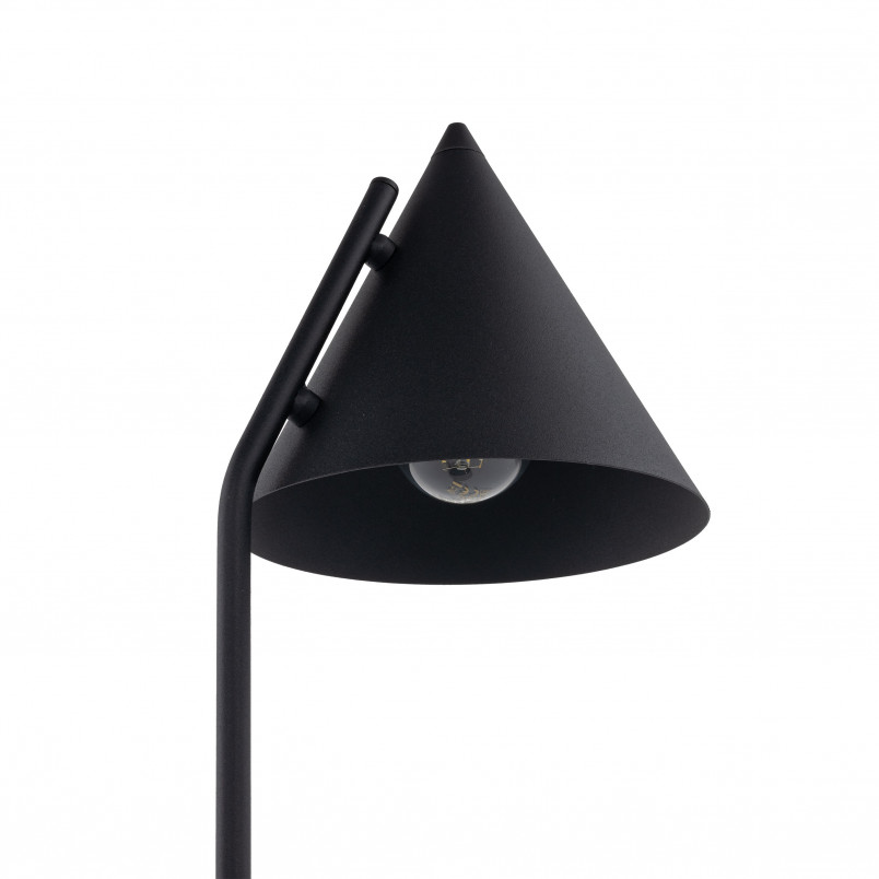 Lampa Cono Black TK Lighting | Lampa stołowa loft czarna