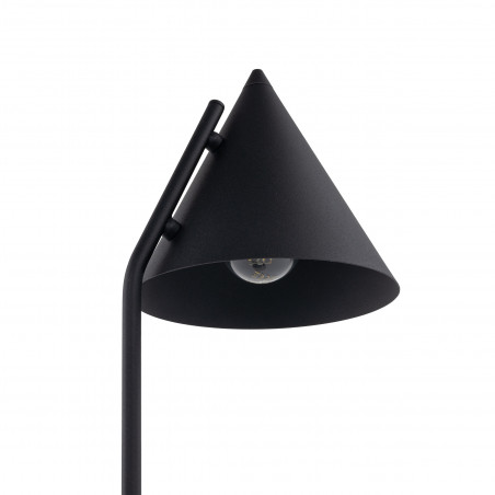 Lampa Cono Black TK Lighting | Lampa stołowa loft czarna