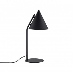 Lampa Cono Black TK Lighting | Lampa stołowa loft czarna