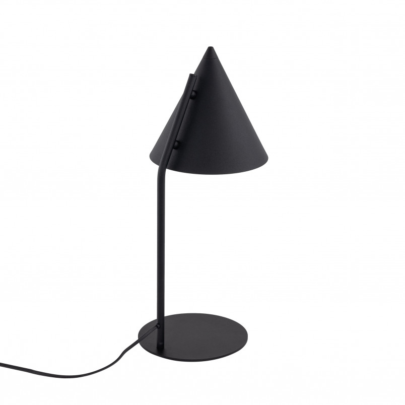 Lampa Cono Black TK Lighting | Lampa stołowa loft czarna
