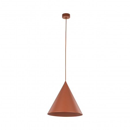Lampa Wisząca Cono Brick TK Lighting | Pomarańczowa, E27