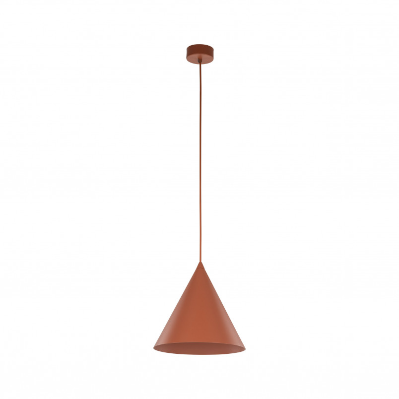 Lampa Wisząca Cono Brick | TK Lighting - Pomarańczowa, E27