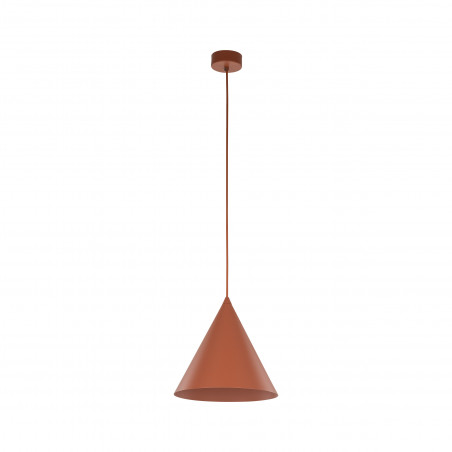 Lampa Wisząca Cono Brick | TK Lighting - Pomarańczowa, E27
