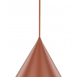 Lampa Wisząca Cono Brick | TK Lighting - Pomarańczowa, E27